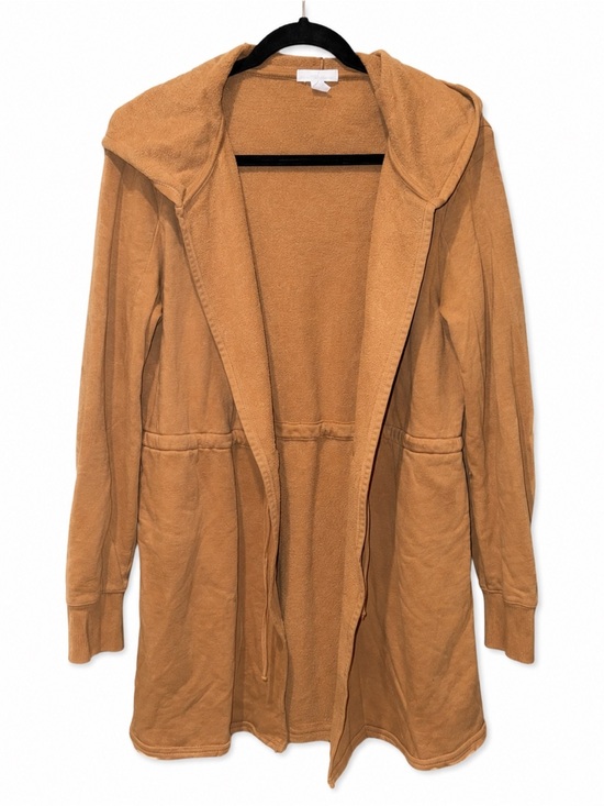 Beyond Yoga Sweaters - Beyond Yoga camel brown fleece top with label visible